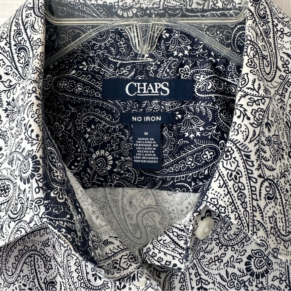 Chaps Button Down Blouse, Women’s Medium - Picture 4 of 5